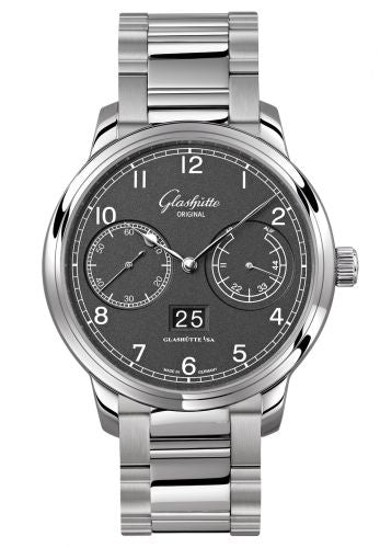 Uhrenbeweger für Uhr Glashütte Original Senator Senator Observer Stainless Steel / Grey / Bracelet