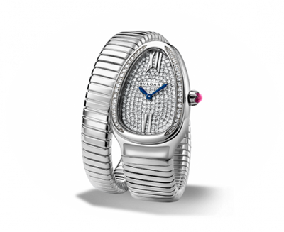 Watch Winder for watch Bulgari Serpenti Serpenti Tubogas White Gold Diamond