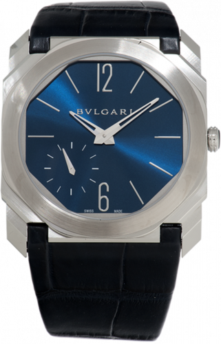 Watch Winder for watch Bulgari Octo Octo Finissimo Platinum / Blue