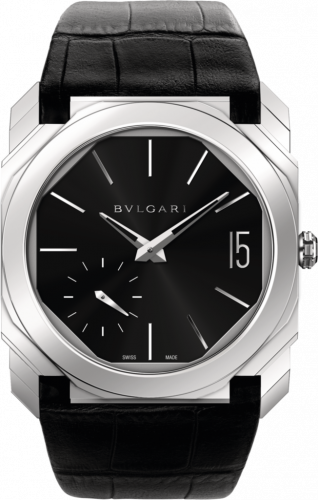 Watch Winder for watch Bulgari Octo Octo Finissimo Platinum / Worldtempus / Black