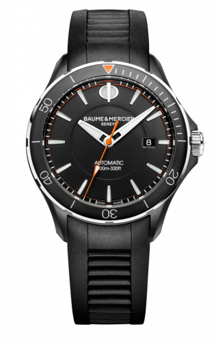 Watch Winder for watch Baume & Mercier Clifton Clifton Club ADLC / Black / Rubber