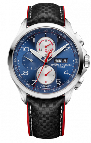 Watch Winder for watch Baume & Mercier Clifton Clifton Club Shelby Cobra 1964 Blue