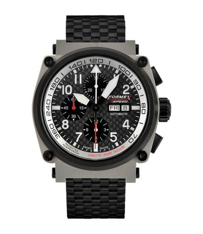 Remontoir à montres pour montre Formex Pilot Pilot Automatic Chronograph Sandblasted / Carbon Fibre / Bracelet