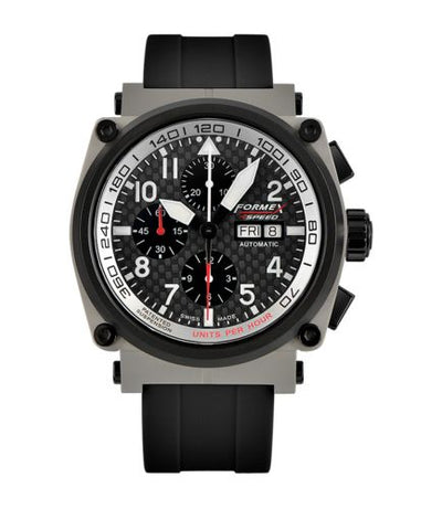 Remontoir à montres pour montre Formex Pilot Pilot Automatic Chronograph Sandblasted / Carbon Fibre / Rubber