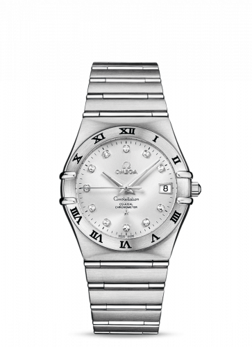 Watch Winder for watch Omega Constellation Constellation Co-Axial 35.5 Stainless Steel / Silver / 160 Years