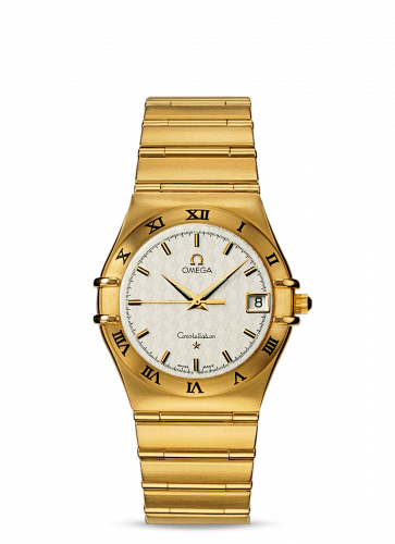 Watch Winder for watch Omega Constellation Constellation Quartz 33.5 '95 Yellow Gold / Silver