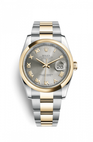 Remontoir à montres pour montre Rolex Datejust 36 Datejust 36 Rolesor Yellow Domed / Oyster / Steel Roman