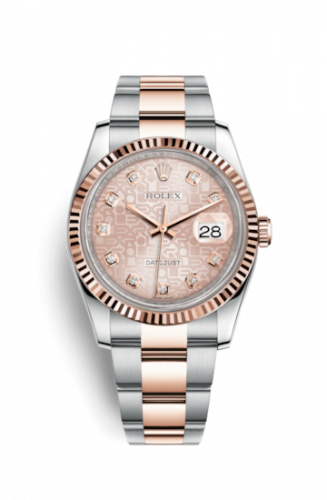 Remontoir à montres pour montre Rolex Datejust 36 Datejust 36 Rolesor Everose Fluted / Oyster / Rose Computer