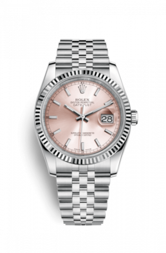 Remontoir à montres pour montre Rolex Datejust 36 Datejust 36 Stainless Steel Fluted / Jubilee / Rose