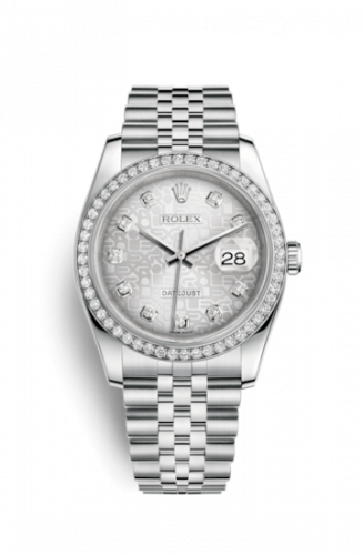 Remontoir à montres pour montre Rolex Datejust 36 Datejust 36 Stainless Steel Diamond / Jubilee / Argent Computer