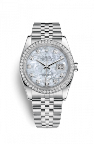 Remontoir à montres pour montre Rolex Datejust 36 Datejust 36 Stainless Steel Diamond / Jubilee / MOP