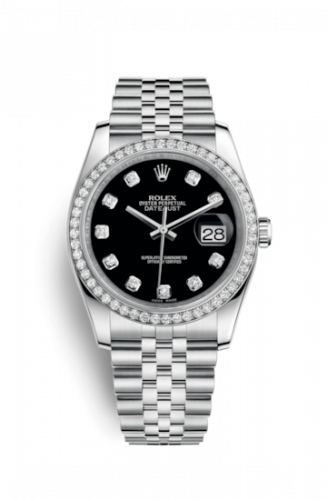 Remontoir à montres pour montre Rolex Datejust 36 Datejust 36 Stainless Steel Diamond / Jubilee / Noire Diamond