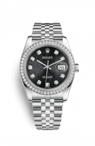 Remontoir à montres pour montre Rolex Datejust 36 Datejust 36 Stainless Steel Diamond / Jubilee / Noire Computer