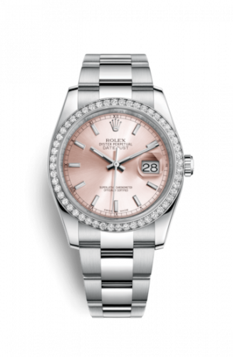 Remontoir à montres pour montre Rolex Datejust 36 Datejust 36 Stainless Steel Diamond / Oyster / Rose