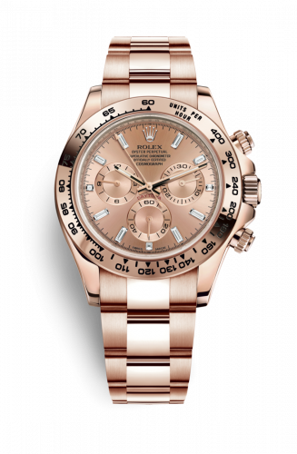 Remontoir à montres pour montre Rolex Daytona Cosmograph Daytona Everose / Rose Baguette
