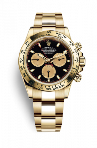 Remontoir à montres pour montre Rolex Daytona Cosmograph Daytona Yellow Or / Noire