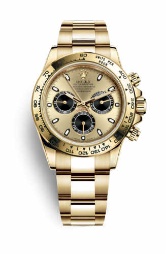 Remontoir à montres pour montre Rolex Daytona Cosmograph Daytona Yellow Or / Champagne