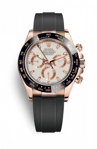 Remontoir à montres pour montre Rolex Daytona Cosmograph Daytona Everose / Cerachrom / Ivoire / Oysterflex