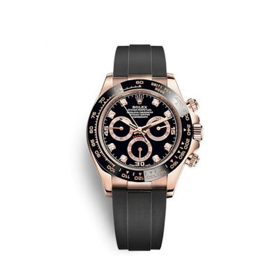 Remontoir à montres pour montre Rolex Daytona Cosmograph Daytona Everose / Cerachrom / Noire - Diamond / Oysterflex