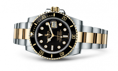 Watch Winder for watch Rolex Submariner Submariner Date Rolesor / Black-Diamond