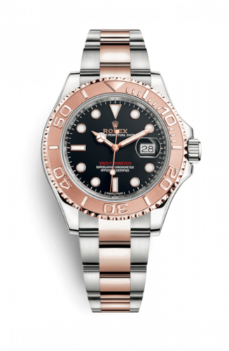 Remontoir à montres pour montre Rolex Yacht-Master Yacht-Master 40 Rolesor Everose / Noire