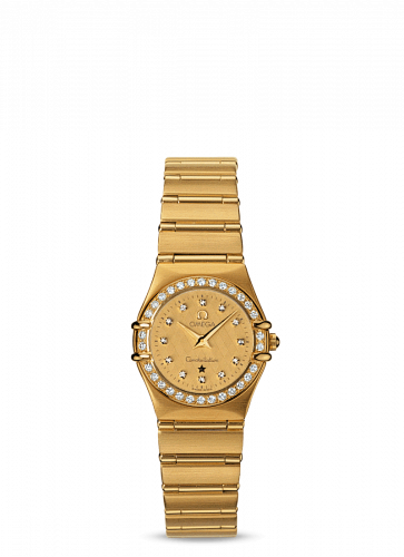 Watch Winder for watch Omega Constellation Constellation Quartz 22.5 '95 Yellow Gold / Diamond / Champagne