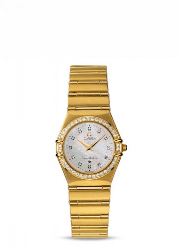 Watch Winder for watch Omega Constellation Constellation Quartz 25.5 '95 Yellow Gold / Diamond / MOP