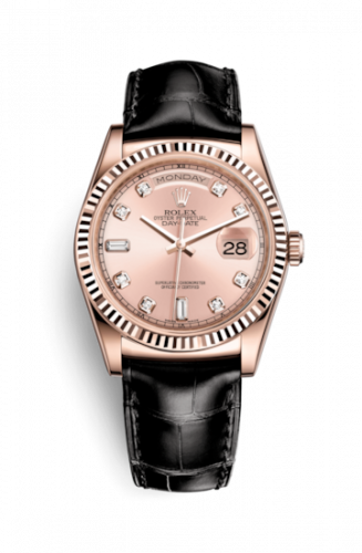 Remontoir à montres pour montre Rolex Day-Date 36 Day-Date 36 Everose / Strap / Rose Diamond