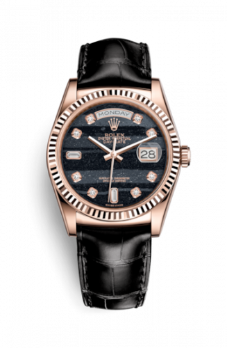 Remontoir à montres pour montre Rolex Day-Date 36 Day-Date 36 Everose Fluted / Strap / Ferrite