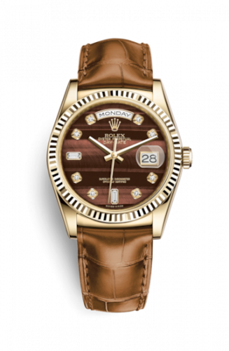 Remontoir à montres pour montre Rolex Day-Date 36 Day-Date 36 Yellow Or / Strap / Bull's Eye