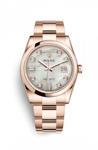 Remontoir à montres pour montre Rolex Day-Date 36 Day-Date 36 Everose Domed / Oyster / Oxford MOP