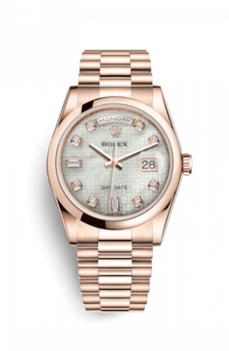 Remontoir à montres pour montre Rolex Day-Date 36 Day-Date 36 Everose Domed / President / Oxford MOP