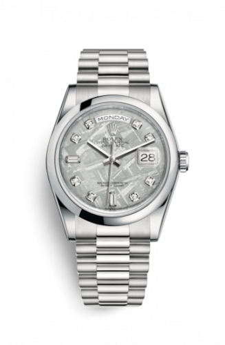 Remontoir à montres pour montre Rolex Day-Date 36 Day-Date 36 Platinum Domed / President / Meteorite