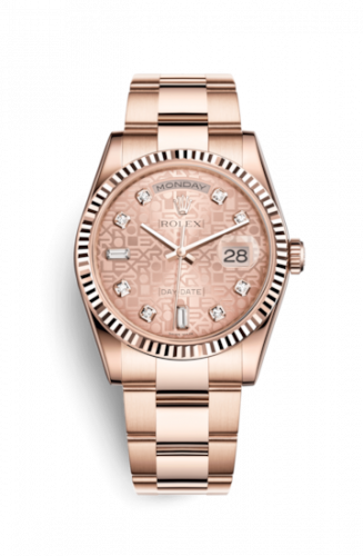 Remontoir à montres pour montre Rolex Day-Date 36 Day-Date 36 Everose Fluted / Oyster / Rose Computer