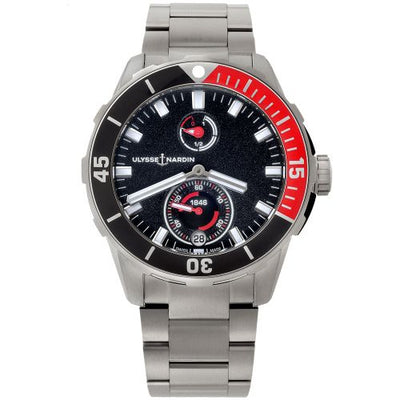 Uhrenbeweger für Uhr Ulysse Nardin Diver Diver Chronometer Titanium / Black / Yoshida