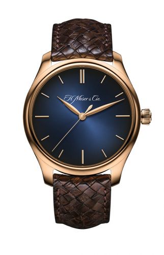 Remontoir à montres pour montre H. Moser & Cie Endeavour Endeavour Centre Seconds Red Or / Midnight Bleu Original