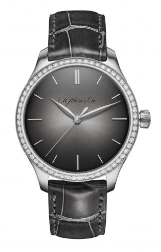 Remontoir à montres pour montre H. Moser & Cie Endeavour Endeavour Centre Seconds Stainless Steel / Diamond / Bucherer Bleu Edition