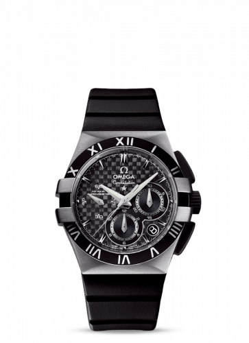 Watch Winder for watch Omega Constellation Constellation Co-Axial 35 Chronograph Titanium / Carbon / Rubber