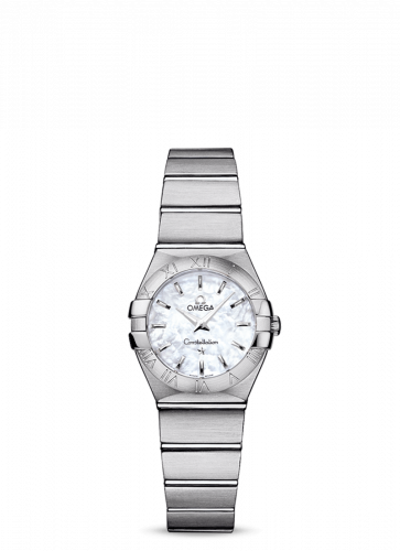 Watch Winder for watch Omega Constellation Constellation Quartz 24 Brushed Stainless Steel / MOP