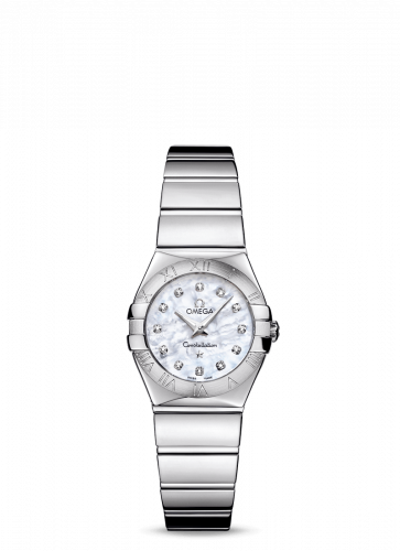 Watch Winder for watch Omega Constellation Constellation Quartz 24 Polished Stainless Steel / MOP