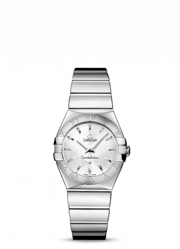 Watch Winder for watch Omega Constellation Constellation Quartz 27 Polished Stainless Steel / Silver