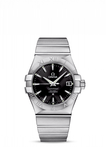 Watch Winder for watch Omega Constellation Constellation Co-Axial 35 Stainless Steel / Black