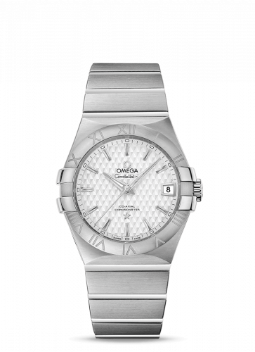 Watch Winder for watch Omega Constellation Constellation Co-Axial 35 Stainless Steel / Lozenge Silver