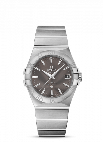 Watch Winder for watch Omega Constellation Constellation Co-Axial 35 Stainless Steel / Grey