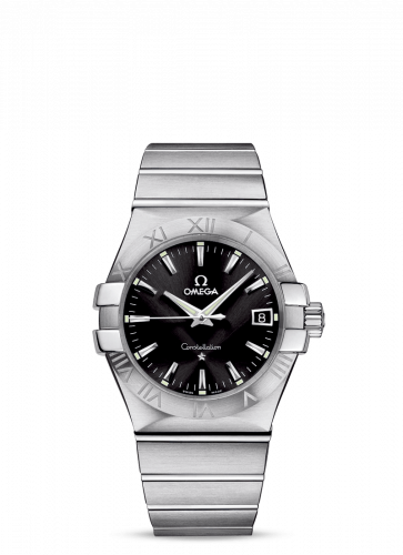 Watch Winder for watch Omega Constellation Constellation Quartz 35 Stainless Steel / Black