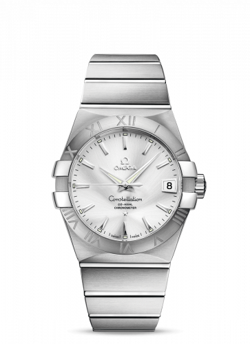 Watch Winder for watch Omega Constellation Constellation Co-Axial 38 Stainless Steel / Silver