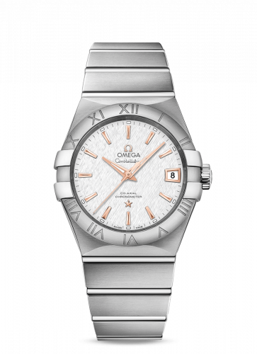 Watch Winder for watch Omega Constellation Constellation Co-Axial 38 Stainless Steel / Silver Slik