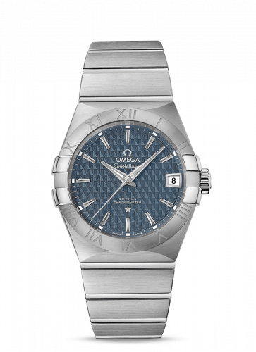 Watch Winder for watch Omega Constellation Constellation Co-Axial 38 Stainless Steel / Blue Lozenge