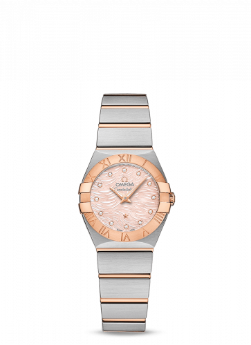 Watch Winder for watch Omega Constellation Constellation Quartz 24 Stainless Steel / Red Gold / Pink MOP