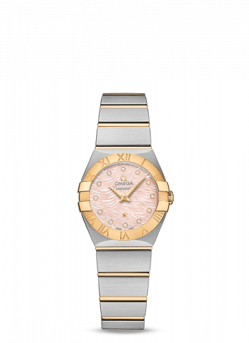 Watch Winder for watch Omega Constellation Constellation Quartz 24 Stainless Steel / Yellow Gold / Pink MOP